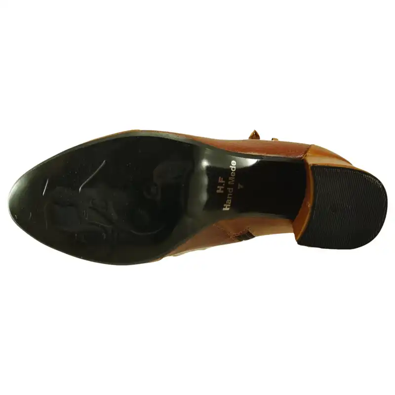 نیم بوت زنانه مدل چرم طبیعی کد 677.1