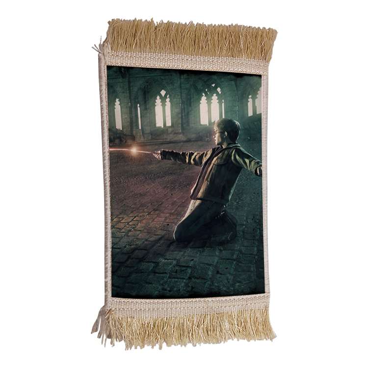 فرش ماشینی دیوارکوب مدل هری پاتر کد 50