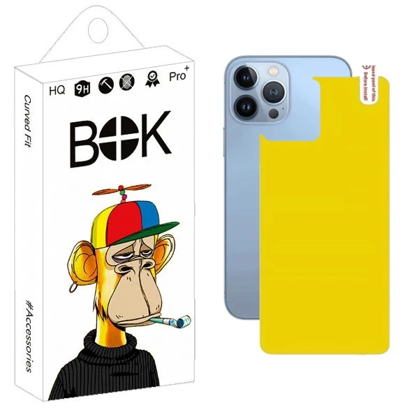 محافظ پشت گوشی بوک مدل Transparent TPU مناسب برای گوشی موبایل اپل iPhone 13 Pro