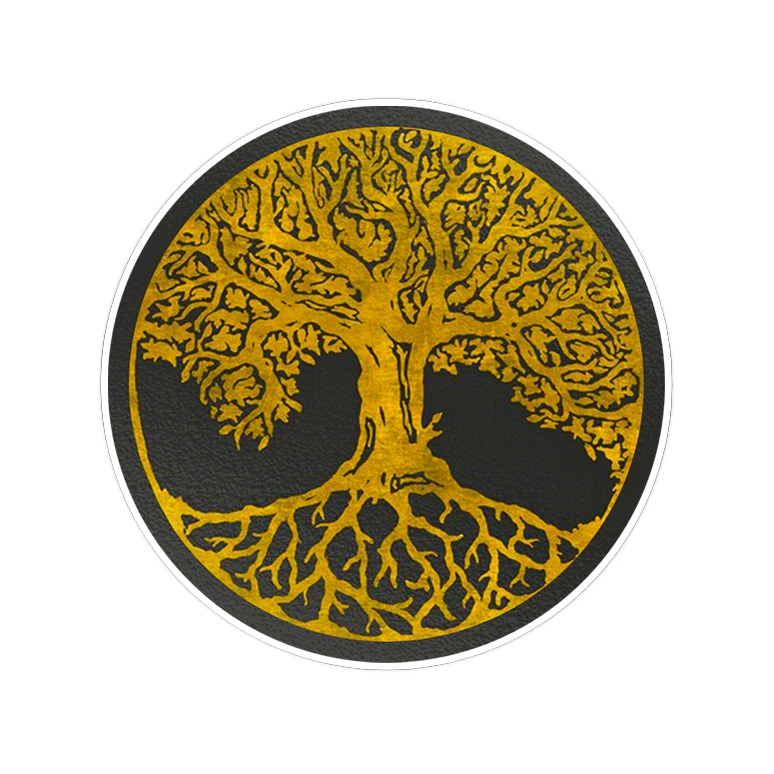 استیکر لپ تاپ ماسا دیزاین طرح درخت مدل STK1102