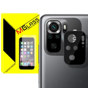 محافظ لنز دوربین ام‌گلس مدل 3D-MG مناسب برای گوشی موبایل شیائومی Poco M5s