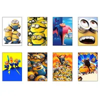 پوستر کارنیکا طرح من نفرت‌انگیز Despicable Me کد 25760 مجموعه 8 عددی
