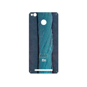 MAHOOT Turquoise feathers Cover Sticker for Xiaomi Redmi 3 Pro