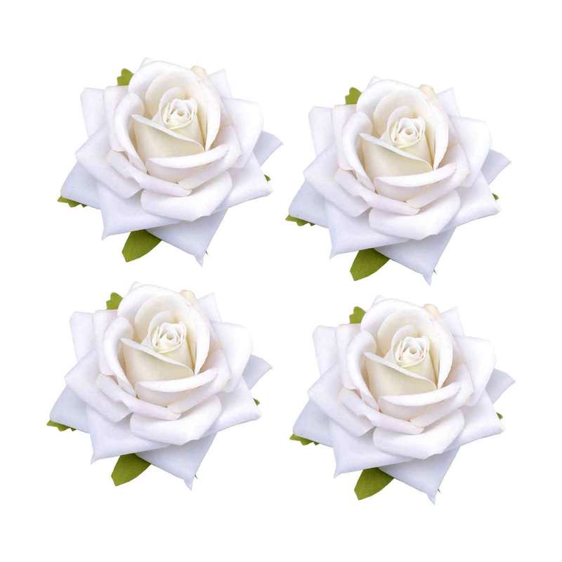گل مصنوعی مدل زر کد Fr528 بسته 4 عددی