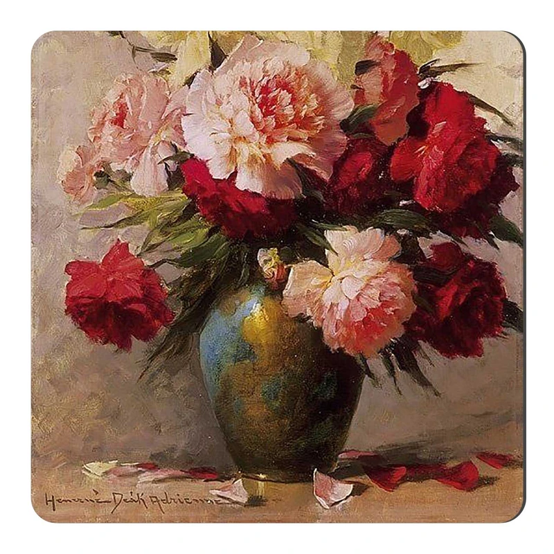 مگنت طرح نقاشی گلدان گل کد wmg1366