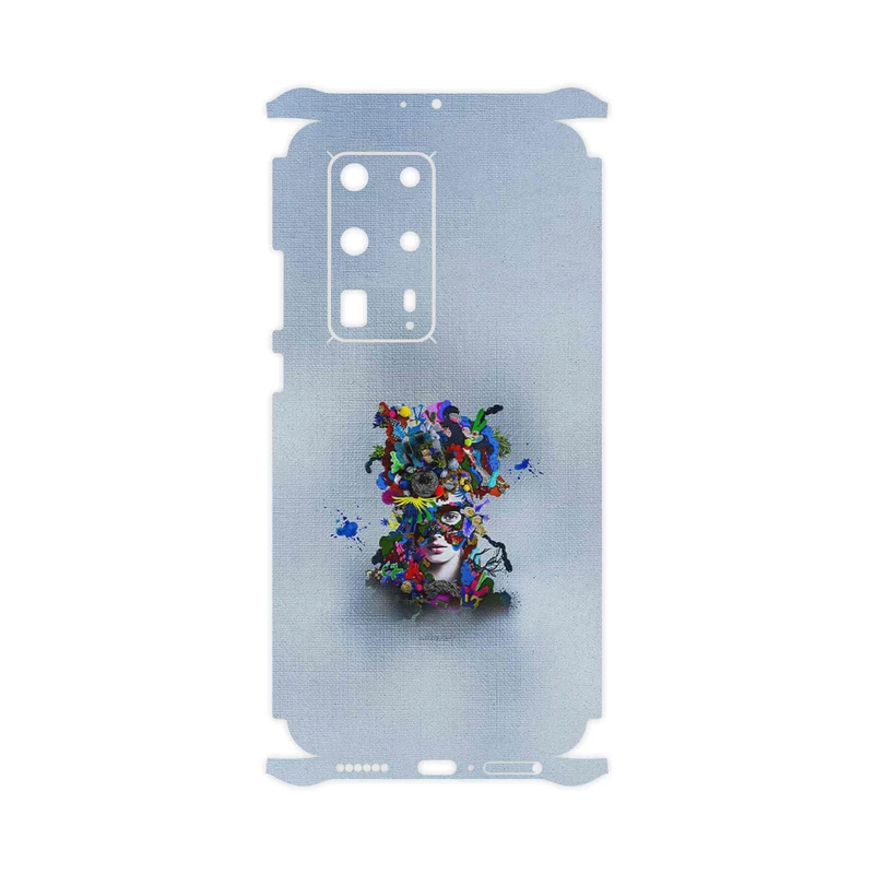 برچسب پوششی ماهوت مدل Collage of surreal Portrait of Women 4-FullSkin مناسب برای گوشی موبایل هوآوی P40 Pro Plus