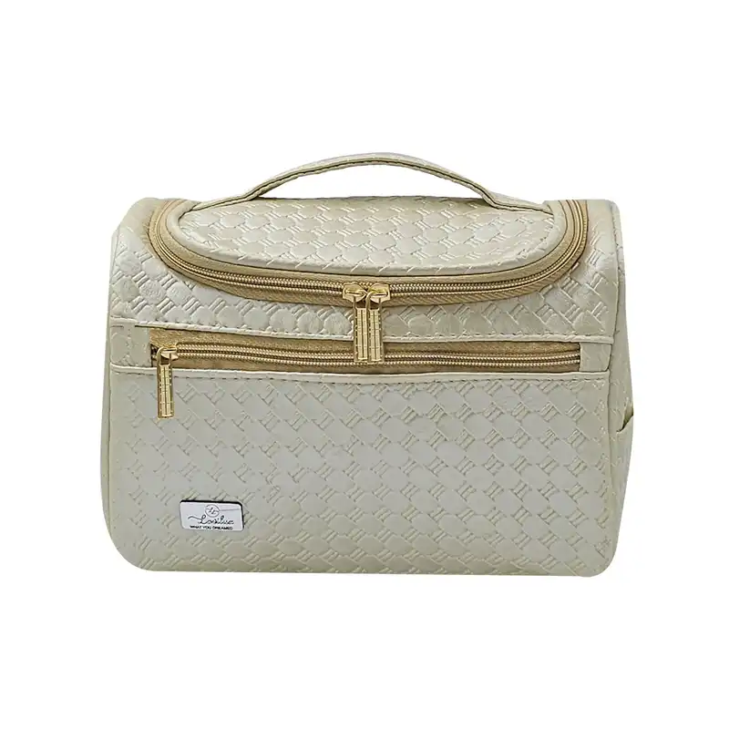 کیف لوازم آرایش زنانه لاوی لوکس مدل حصیری