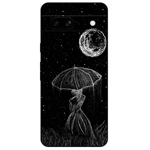 Megafone Girl and Moon 1369 Cover For Google Pixel 7A