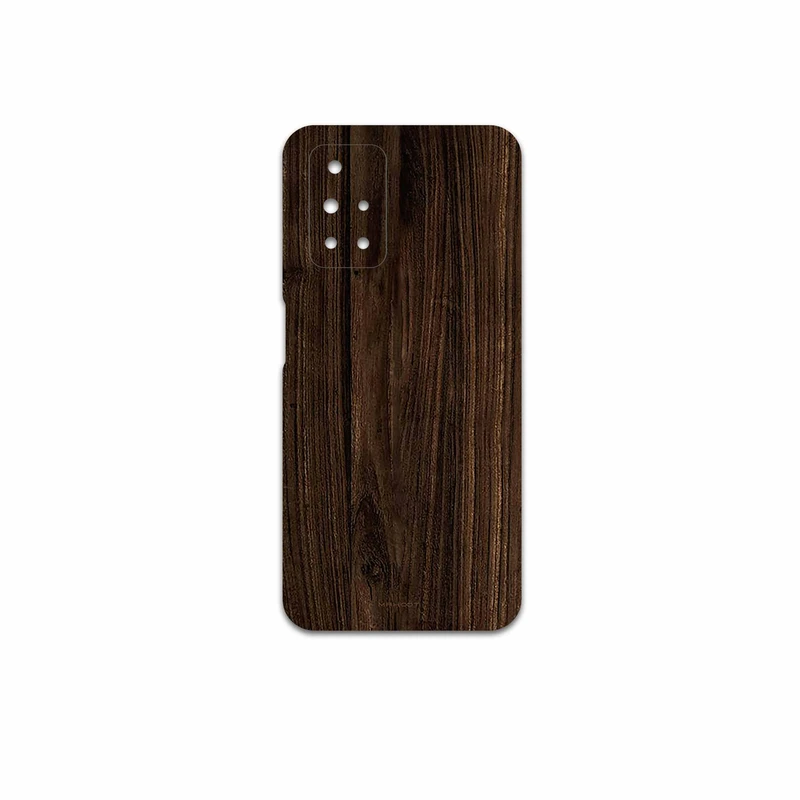 برچسب پوششی ماهوت مدل Dark-Walnut-Wood مناسب برای گوشی موبایل شیائومی Redmi 10
