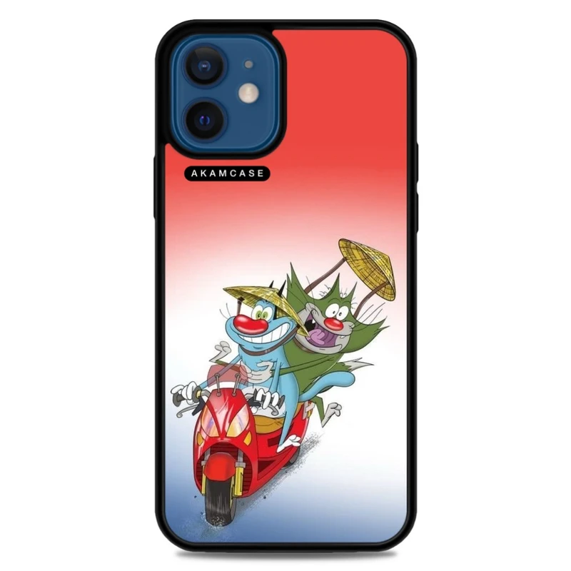 کاور آکام مدل AMC-WA12M-OGGY-27 مناسب برای گوشی موبایل اپل iPhone 12 Mini