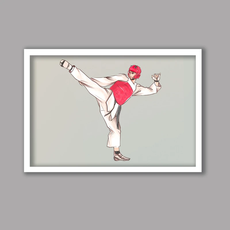 تابلو لیلیان طرح تکواندو کد LA-G10298