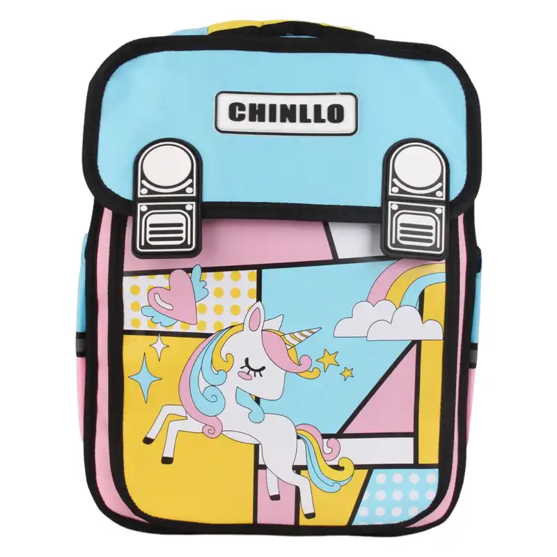 کوله پشتی مدل دوبعدی طرح یونیکورن 4272