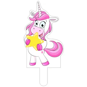 تاپر کیک طرح یونیکورن کد 38