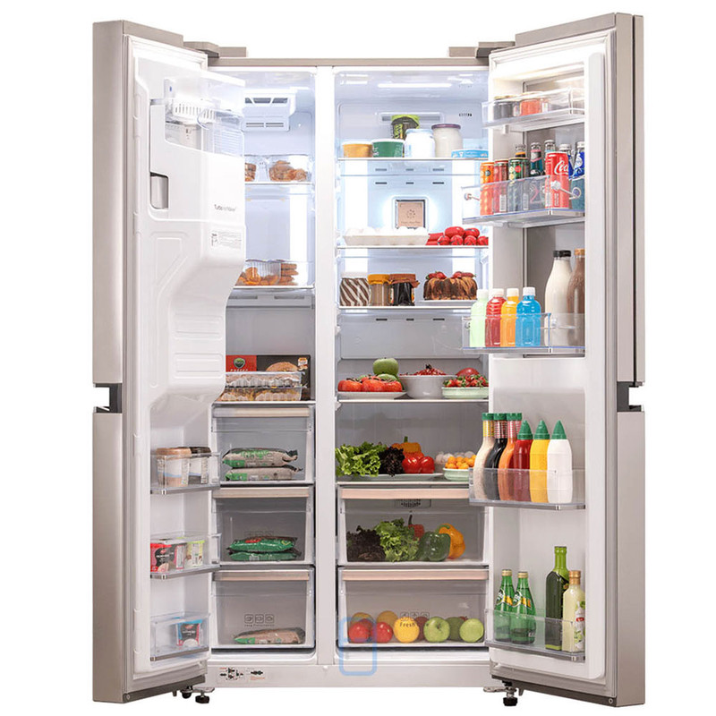 یخچال و فریزر ساید بای ساید 35 فوت دوو مدل  DS-3645SS