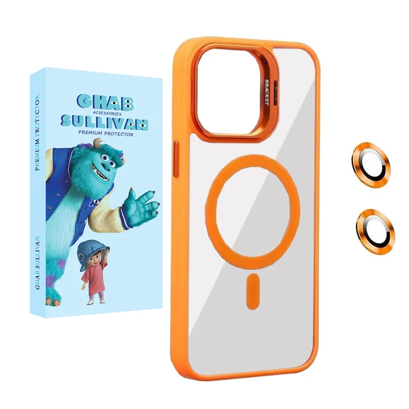  کاور  قاب سالیوان مدل BRACKET مناسب برای گوشی موبایل اپل Iphone 13 /14 به همراه محافظ لنز