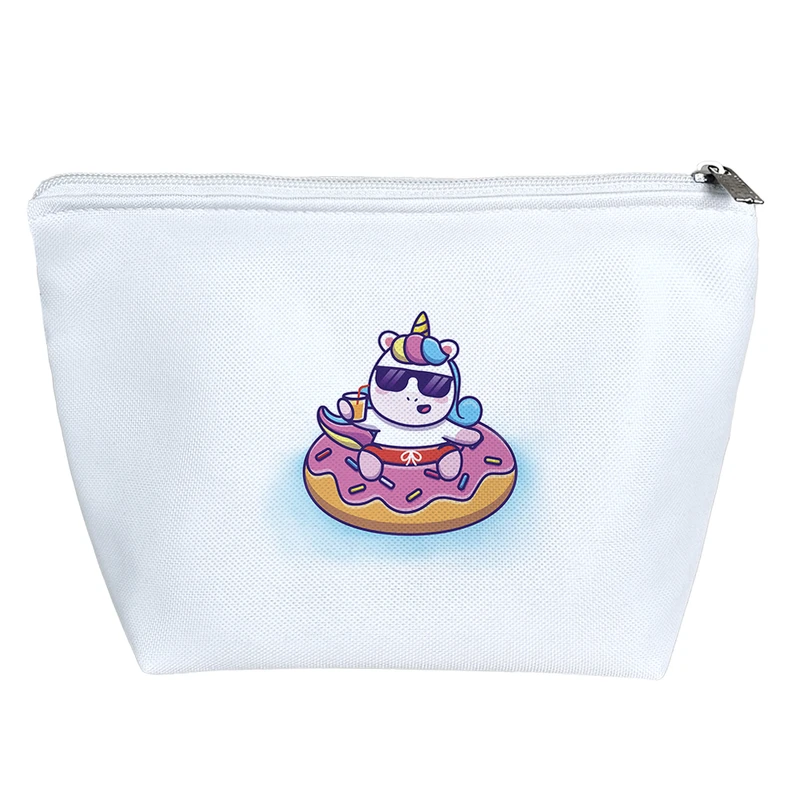 کیف لوازم آرایش دخترانه خندالو مدل اسب تک شاخ کد 387