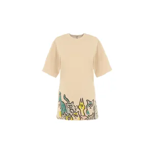 تی شرت لانگ آستین کوتاه زنانه بنیس مدل بلا رنگ کرم