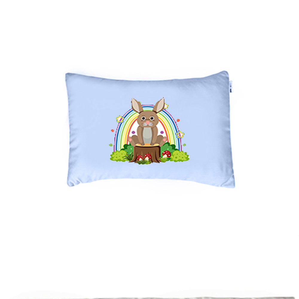 سرویس خواب سه تکه نوزاد ناریکو مدل گارد محافظ دار طرح بچه خرگوش کد 0213