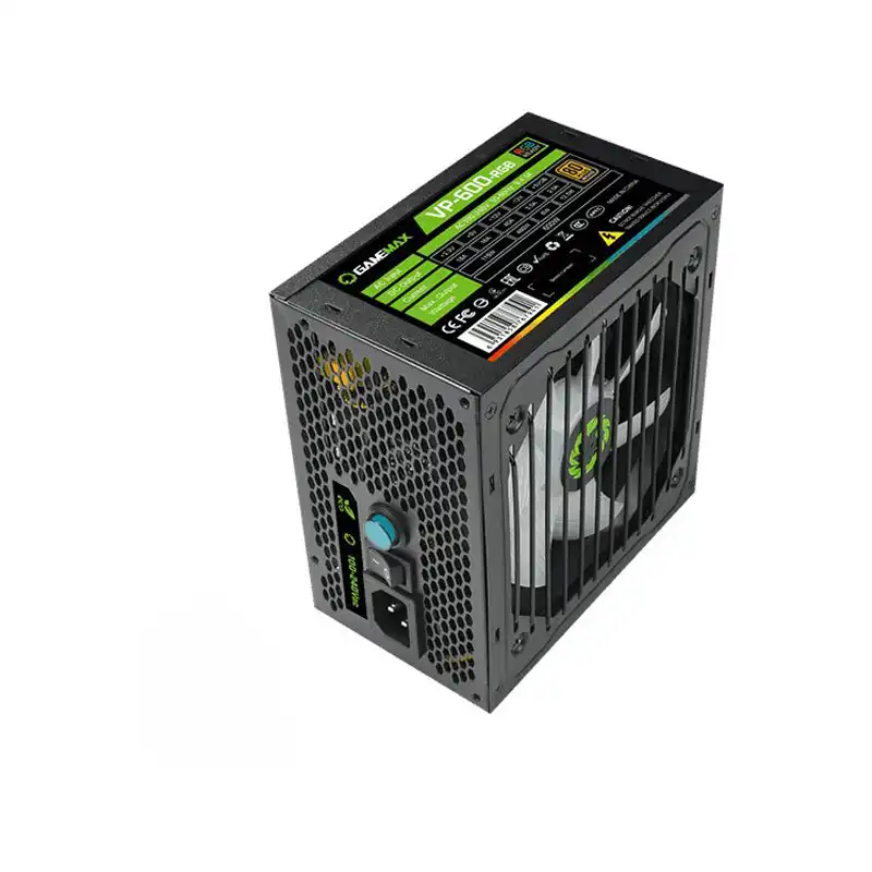 منبع تغذیه کامپیوتر گیم مکس مدل VP-600-RGB-M-Bronze