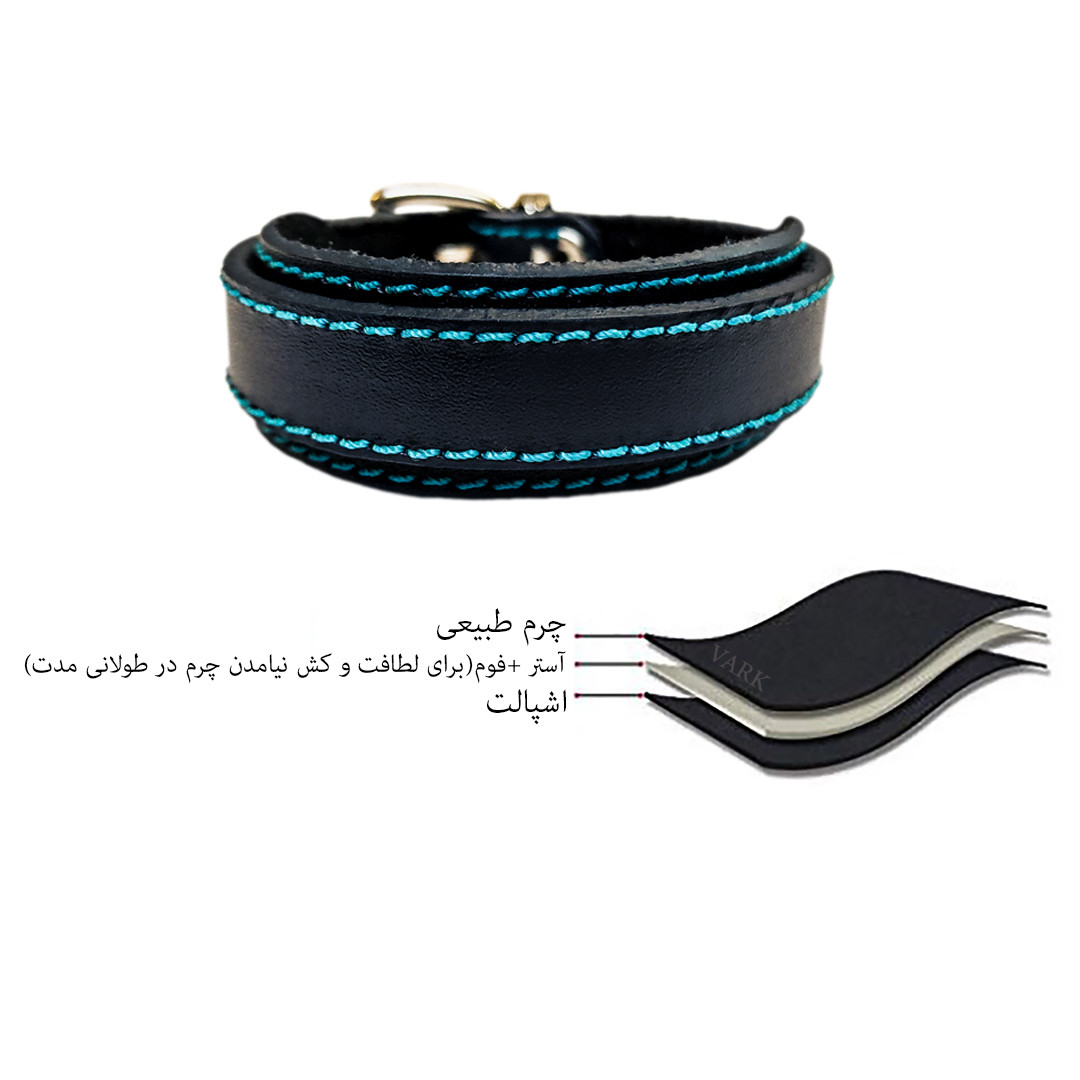 دستبند چرم وارک مدل رهام کد rb377 دستبند چرم وارک مدل رهام کد rb377