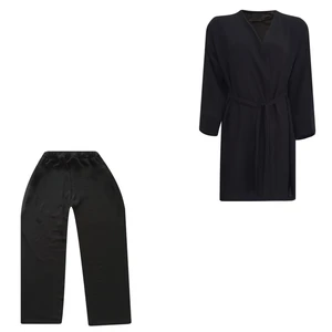 مانتو و شلوار زنانه مدل ابر و بادی tm-2740