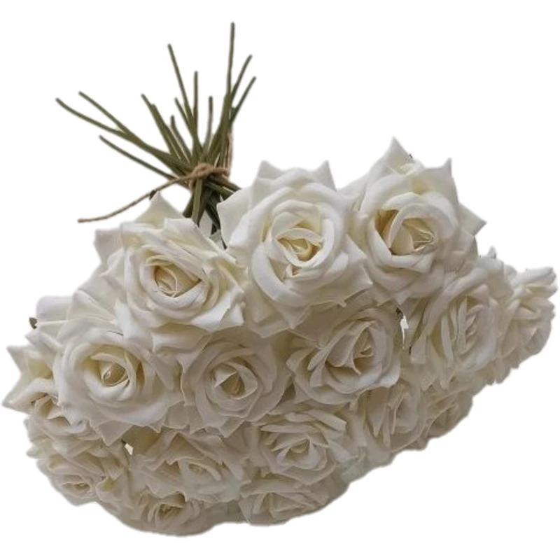 دسته گل مصنوعی مدل رز ۱۰ شاخه