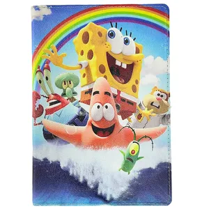 کیف کلاسوری مدل باب اسفنجی کد 1 مناسب برای تبلت سامسونگ Galaxy Tab A7 Lite / T225