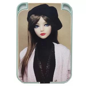 آینه جیبی مدل عروسکی دخترانه کد 22