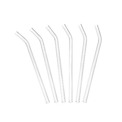 نقد و بررسی نی نوشیدنی مدل شیشه ای کد LP1037 بسته 6 عددی توسط خریداران