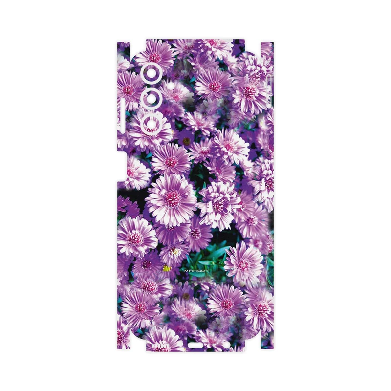 برچسب پوششی ماهوت مدل Purple_Flower-FullSkin مناسب برای گوشی موبایل سامسونگ Galaxy M14