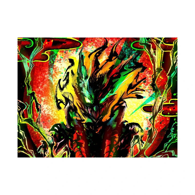 استیکر لپ تاپ و موبایل مدل انیمه طرح مدرسه قهرمانانه من ایزوکو میدوریا My Hero Academia Izuku Midoriya کد 3600