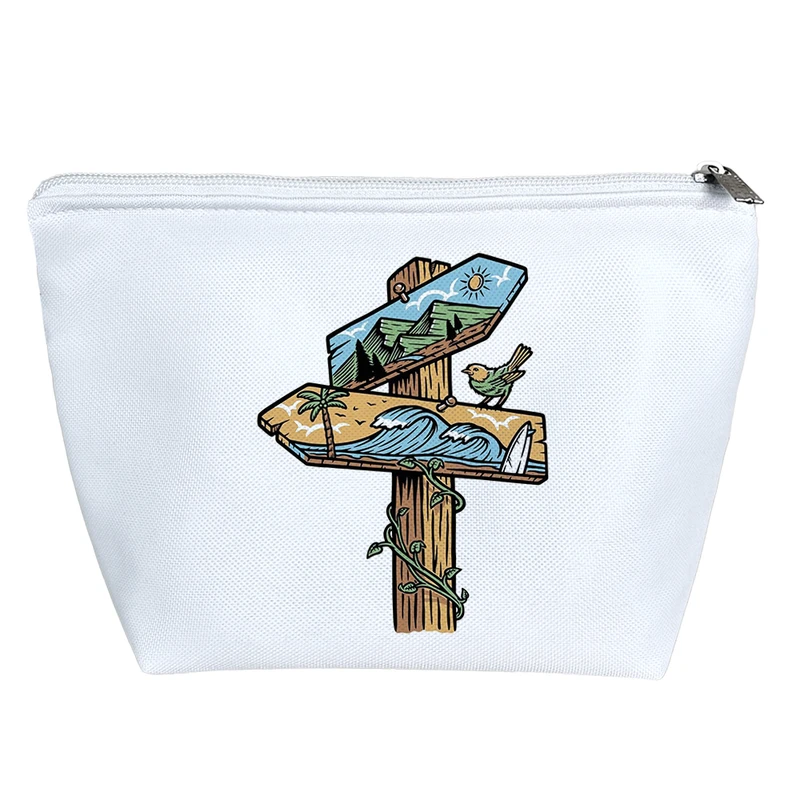 کیف لوازم آرایش دخترانه خندالو مدل طبیعت کد 6159