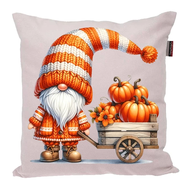 کوسن پاد آفرین مدل پاییز طرح کدوتنبل کد PK40139