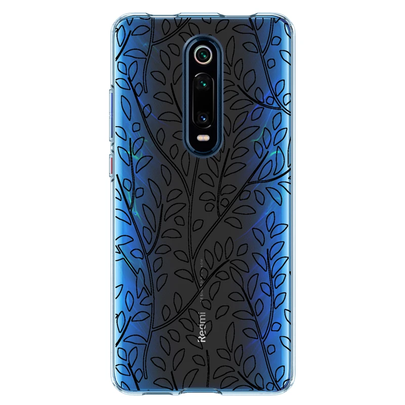کاور مگافون طرح برگ مدل C45-B مناسب برای گوشی موبایل شیائومی Redmi K20 / K20 pro / K20 Premium