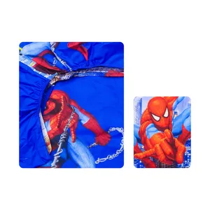 سرویس ملحفه آدنو مدل مردعنکبوتی کد CH69 یک نفره 2 تکه