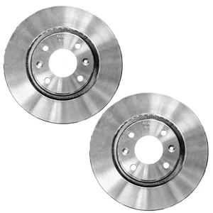 دیسک ترمز چرخ جلو شرکت تولیدی قطعات جلوبندی ایران لاهیجان مدل 001156 مناسب برای سمند EF7 بسته ۲ عددی