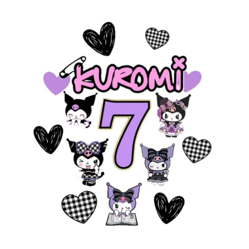 استیکر پارچه و لباس پاد آفرین مدل کارتونی کورومی کد 750