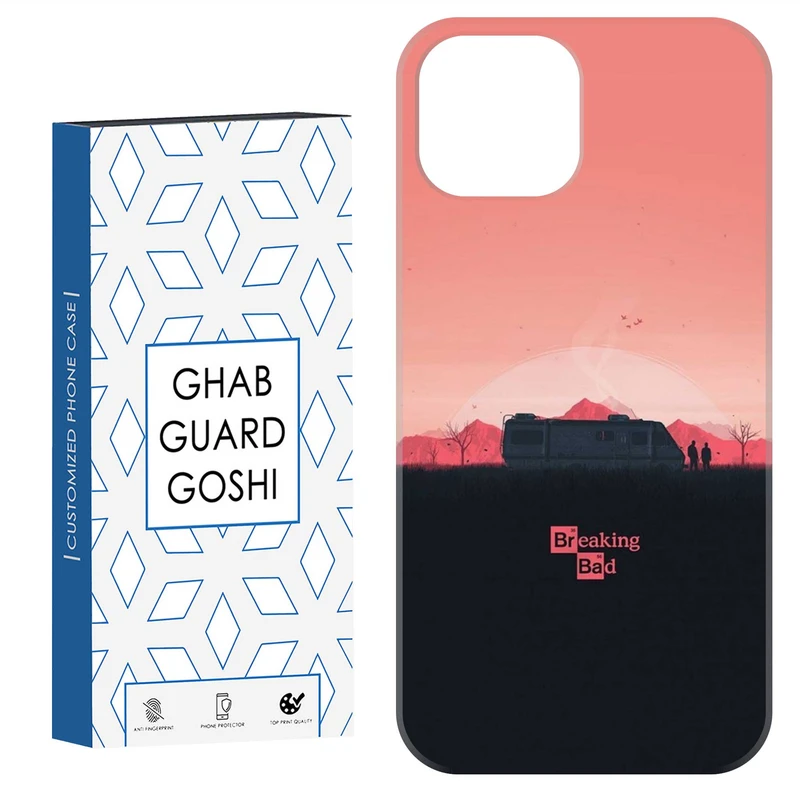 کاور قاب گارد گوشی طرح بریکینگ بد کد Dimo-143 مناسب برای گوشی موبایل اپل IPHONE 12 / 12 PRO