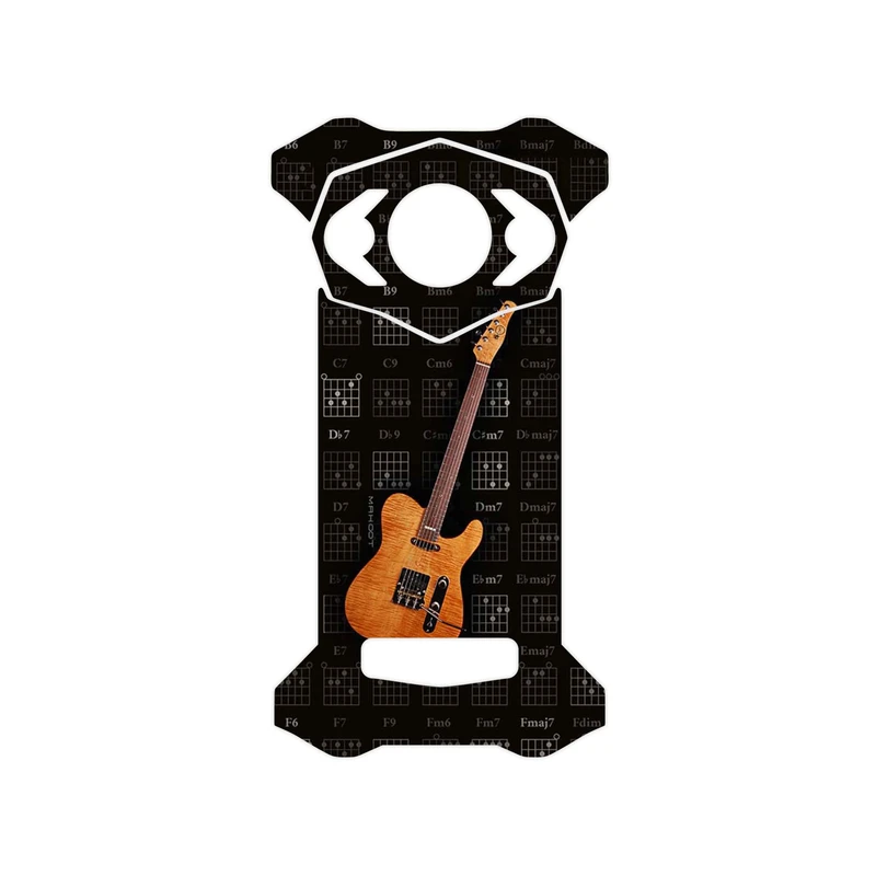 برچسب پوششی ماهوت مدل Guitar_Instrument مناسب برای گوشی موبایل دوجی S98 Pro
