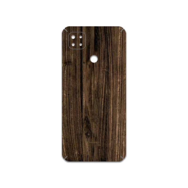 برچسب پوششی ماهوت مدل Dark-Walnut-Wood مناسب برای گوشی موبایل شیائومی Redmi 9 Activ