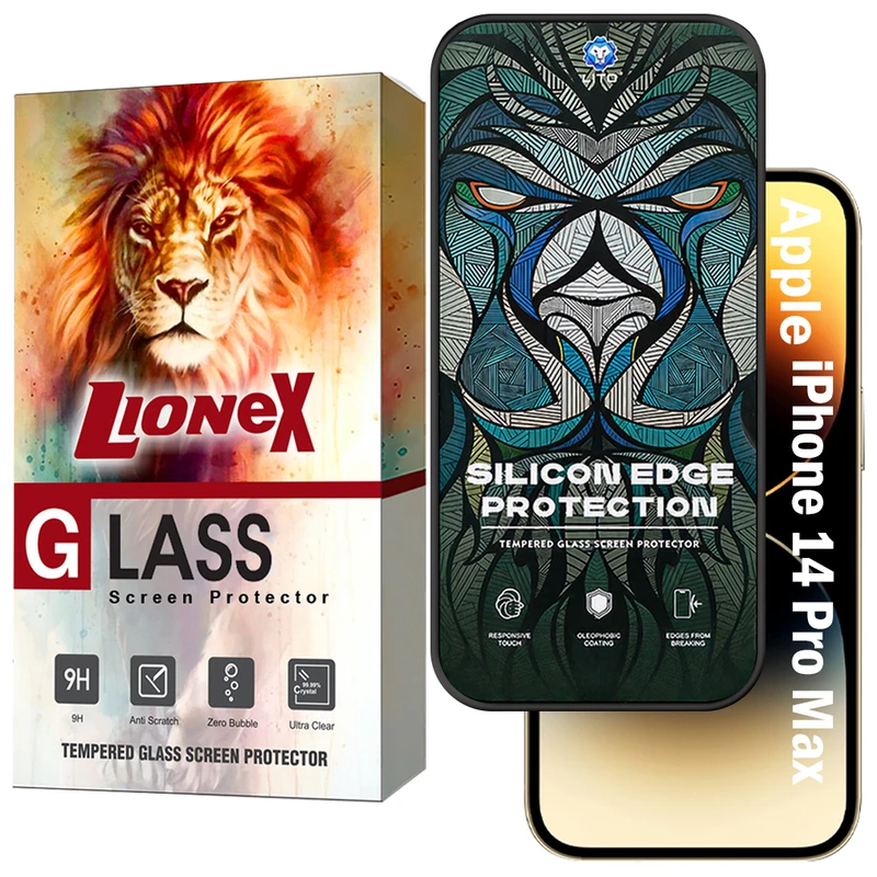 محافظ صفحه نمایش لایونکس مدل LITOSILL مناسب برای گوشی موبایل اپل iPhone 14 Pro Max