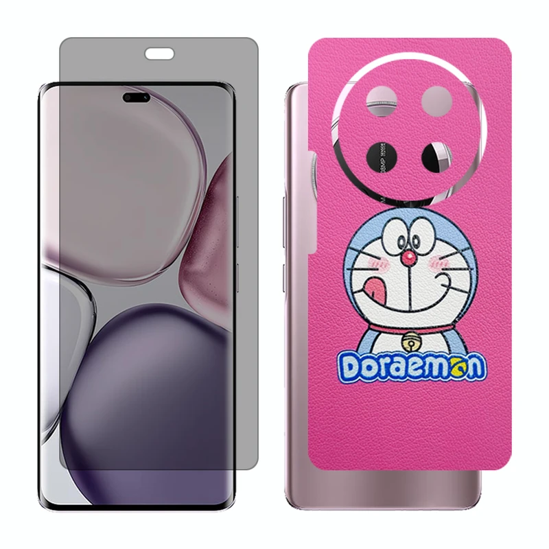 محافظ صفحه نمایش حریم شخصی گلس مدل Together مناسب برای گوشی موبایل آنر X9c به همراه برچسب پوششی