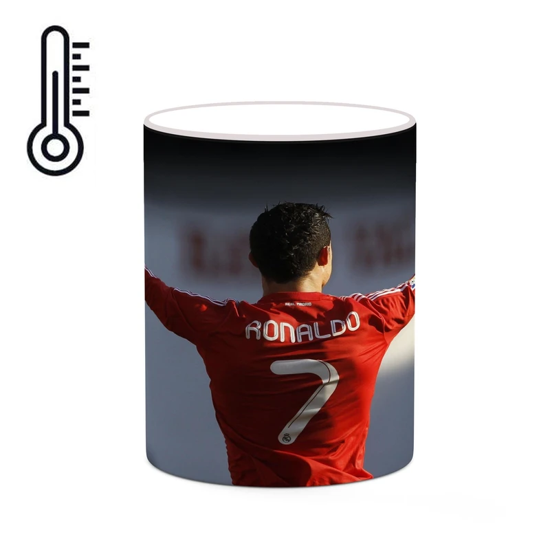 ماگ حرارتی کاکتی طرح Ronaldo رونالدو مدل mgh42950