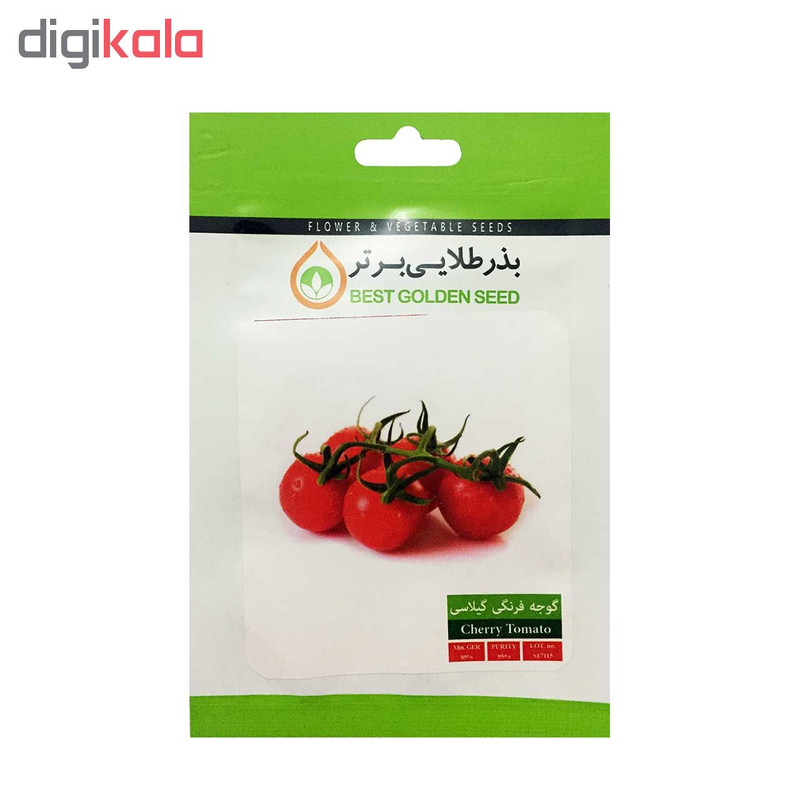 بذر گوجه فرنگی بذر طلایی برتر کد P-G-BZT-06 مجموعه 6 عددی