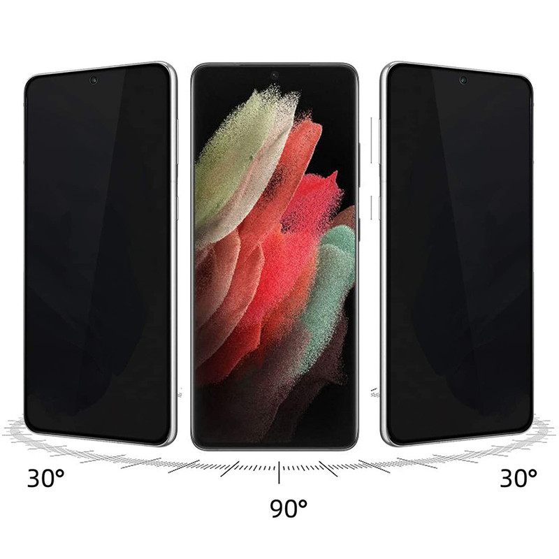محافظ صفحه نمایش حریم شخصی بادیگارد مدل HydroGel مناسب برای گوشی موبایل سامسونگ Galaxy S22 Ultra