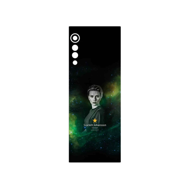 برچسب پوششی ماهوت مدل Scarlett Johansson مناسب برای گوشی موبایل ال جی Velvet 5G