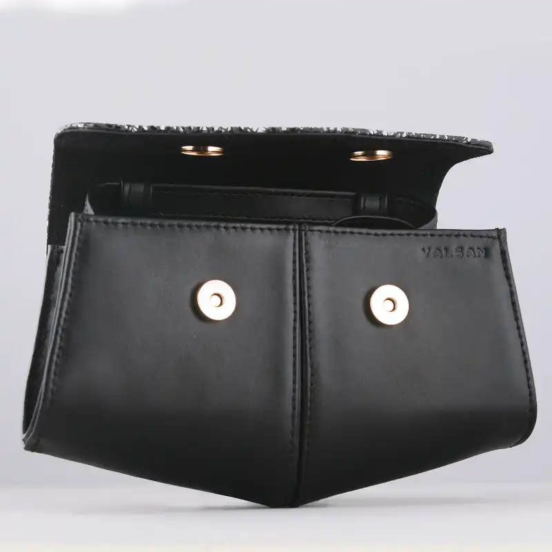 ست کیف و کفش زنانه چرم یلسان مدل هیلدا کد ALIS-RTL-924-msk