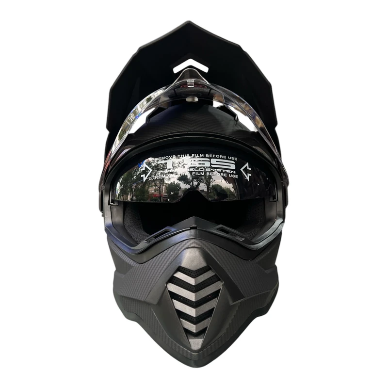 عکس شماره 4 : کلاه کاسکت ام ای 2 مدل 902 طرح کربن