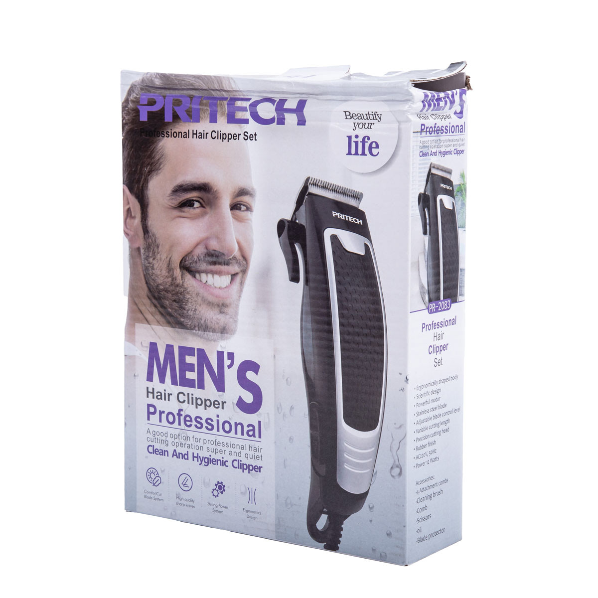 ماشین اصلاح موی سر پریتک مدل PR-2083