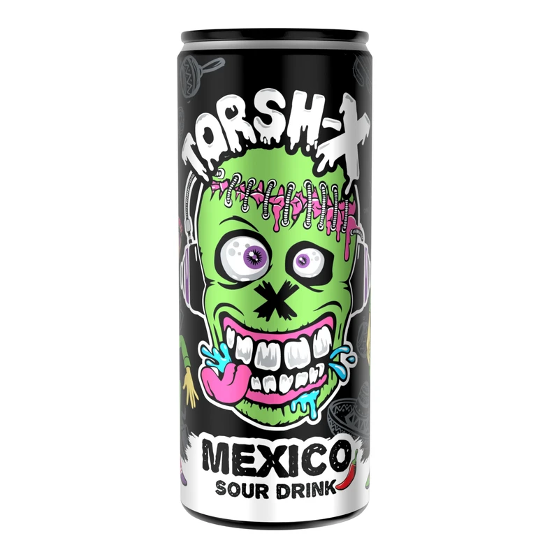 نوشابه گازدار چند میوه ترش ایکس - 250 میلی لیتر 